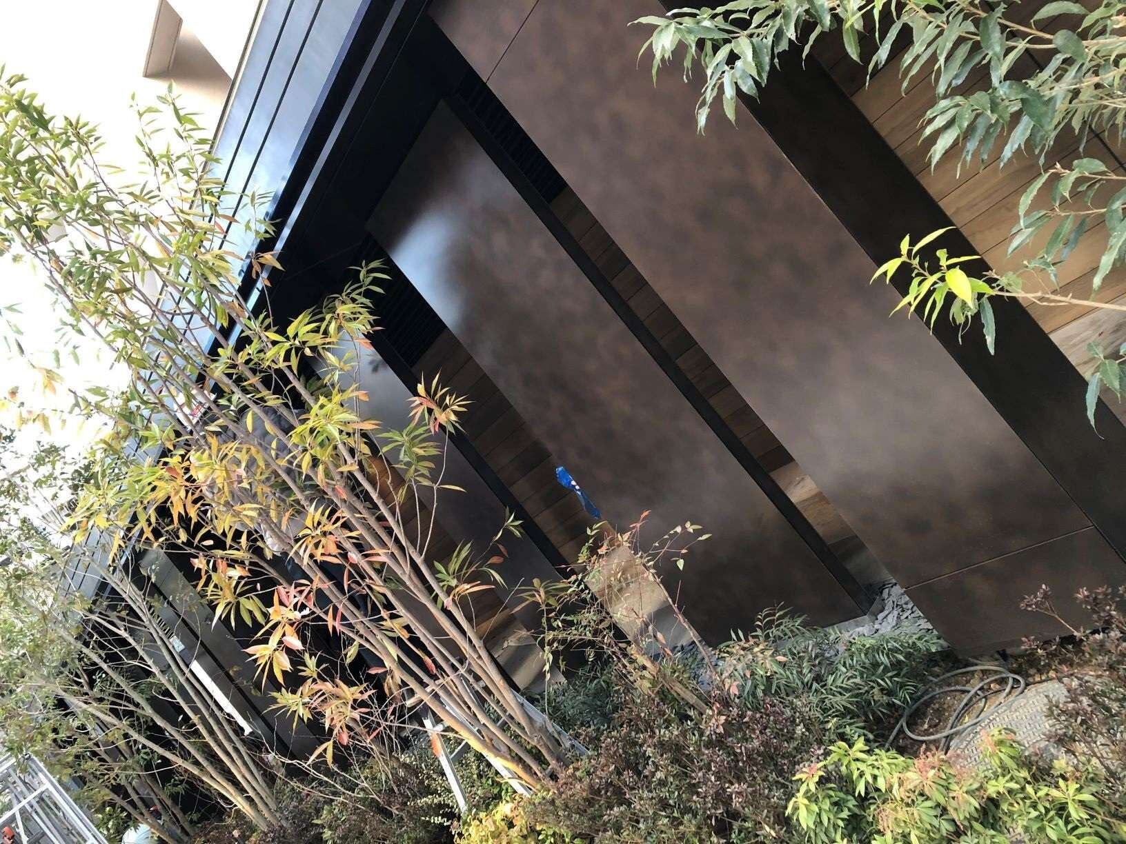 アルミ錆調塗装仕上げパネル